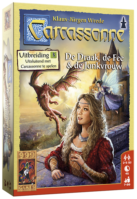 Carcassonne: De Draak, de Fee en de Jonkvrouw Uitbreiding