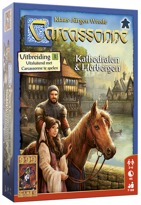 Carcassonne: Kathedralen & Herbergen Uitbreiding