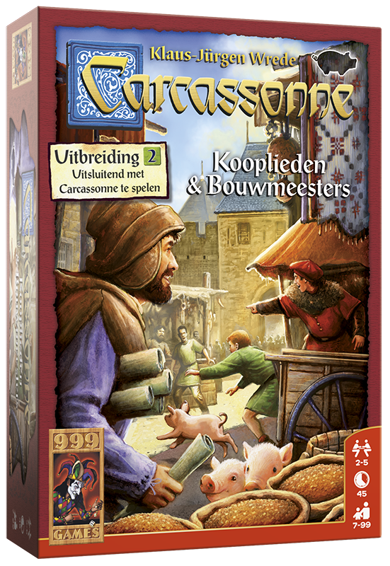 Carcassonne: Kooplieden & Bouwmeesters Uitbreiding