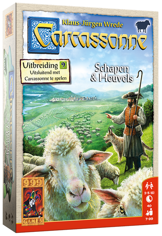 Carcassonne: Schapen & Heuvels Uitbreiding