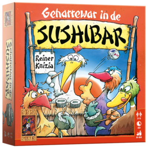 Geharrewar in de Sushibar